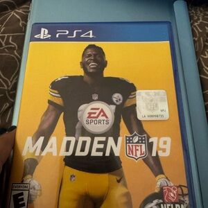 Sony PS4 Madden NFL 19 Game